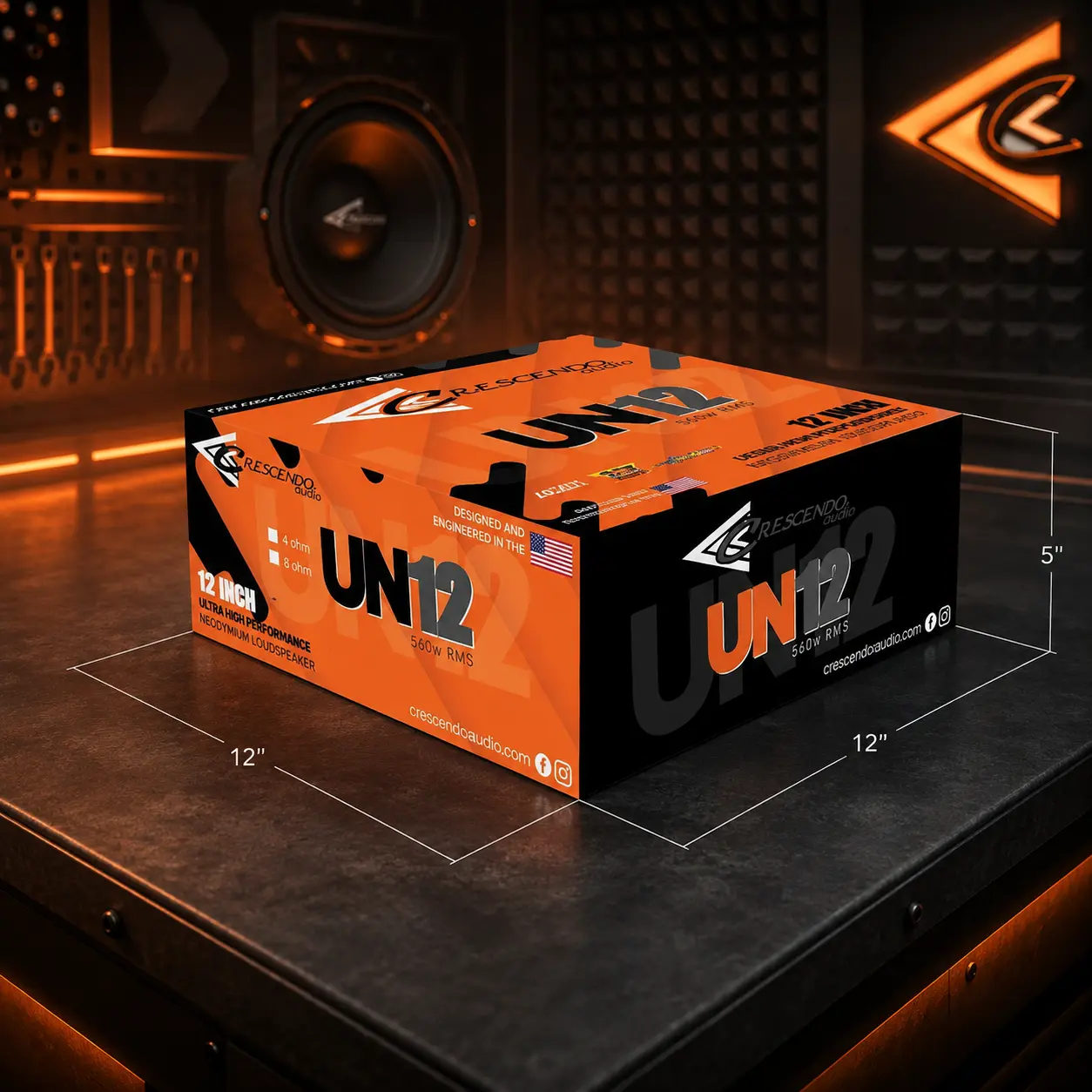 Crescendo Box — packaging and physical brand work