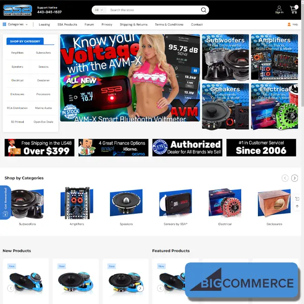 Ssa — website design work